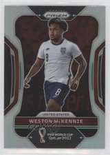 2022 Panini Prizm World Cup Qatar Silver Prizm Weston McKennie #209 ou5
