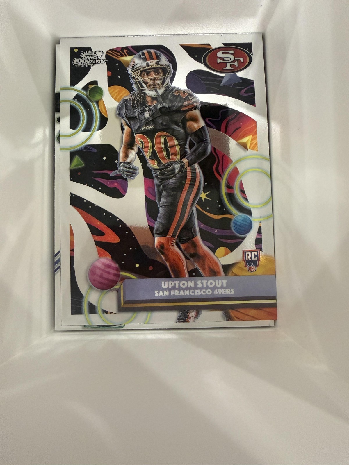 2025 Topps Chrome Cosmic #188 Upton Stout