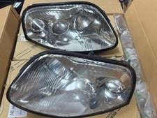Toyota Supra Jza80 Mark 4 Oem Genuine Headlights Head Lamp Black Lh Rh 1993-98