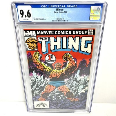 Thing #1 - CGC 9.6 White Pages Marvel Comics 1983 Fantastic Four