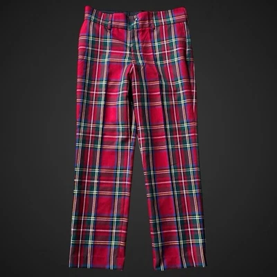 Pantalon kilt John Morrison 38 L homme Stewart robe tartan pantalon de mariage arbres - Photo 1/4