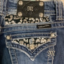 Miss me easy denim Capri