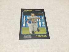 2023 topps heritage aaron judge black border #152