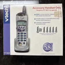VTech Accessory Handset Only Model VT 5820 - Companion To VT 5831 - NEW