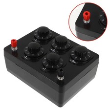  Resistance Box for Physical Experiment Resistor Kit Adjustable Ohm Resistors
