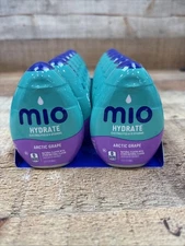 12 X Mio Arctic Grape Hydrate Liquid Water Enhancer Drink 1.62 Oz- Exp Feb 2026