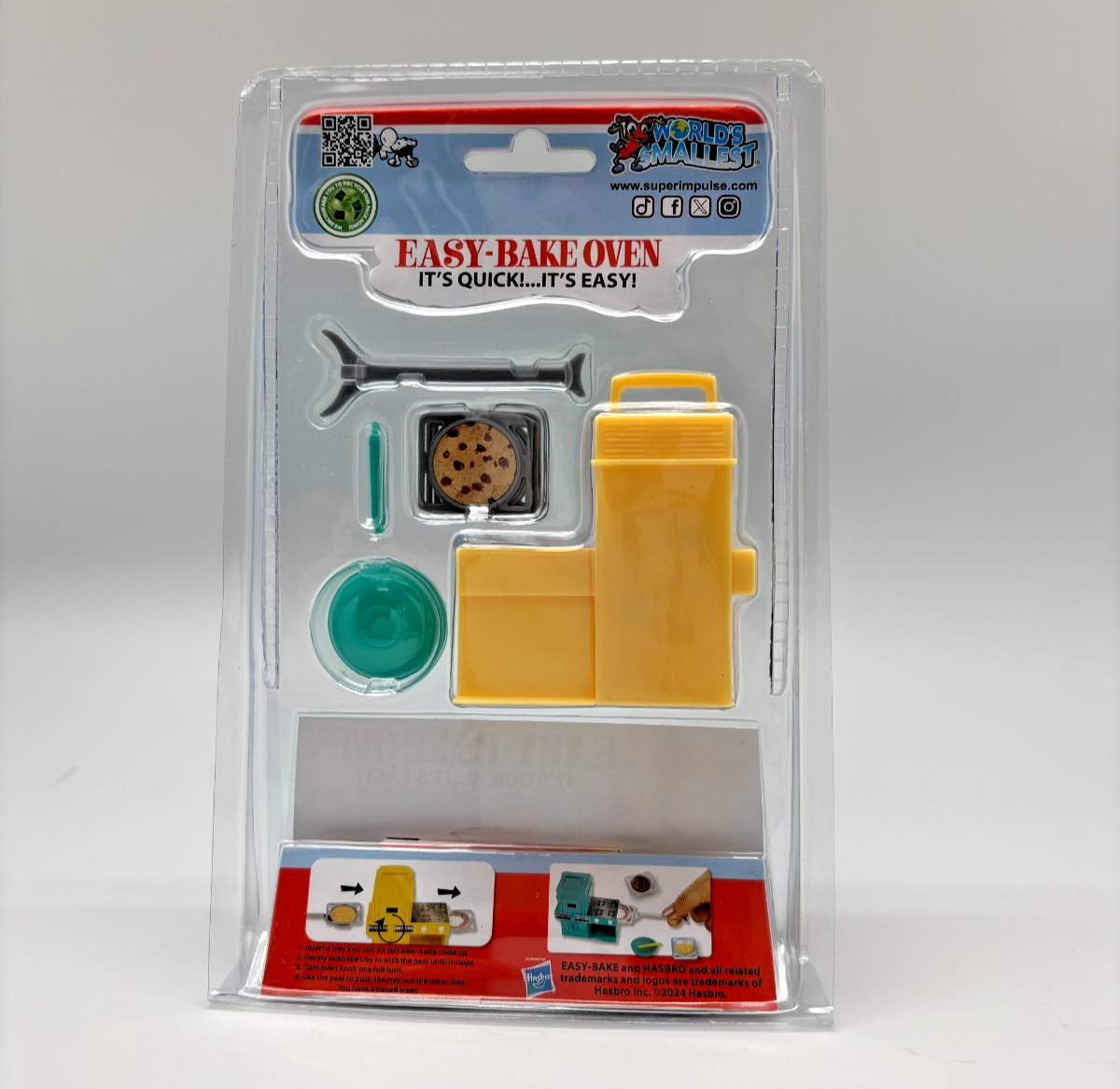 Super Impulse World's Smallest Easy Bake Oven Yellow - NEW - | eBay