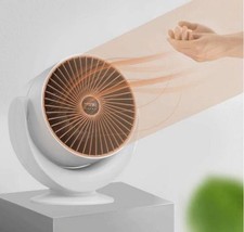 Stufetta Elettrica Portatile 900W Regolabile Riscaldatore Aria Calda Silenzioso