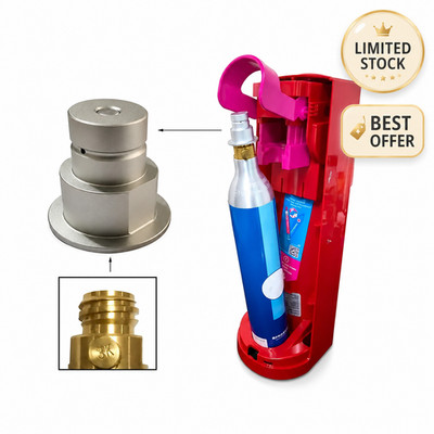 Sodastream Adapter von Gewinde auf Quick Connect