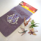 Harry Potter Goblet of Fire First Task Dragon Figures 2005 Japan Set of 4