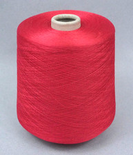 Loro Piana Silk Steel Strickgarn - Himbeere