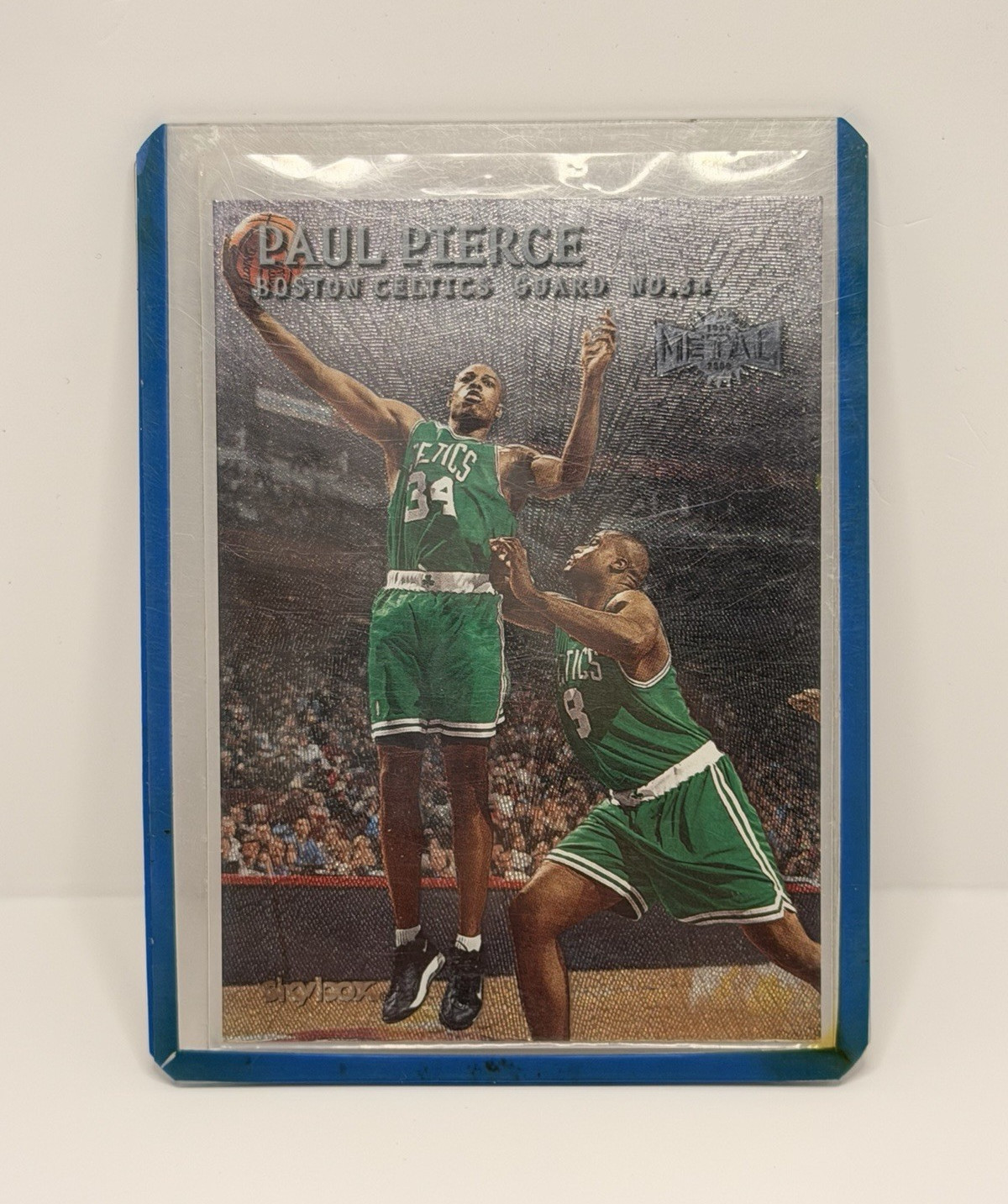 1999-00 Skybox Metal Paul Pierce Boston Celtics #145 Rookie Basketball Card