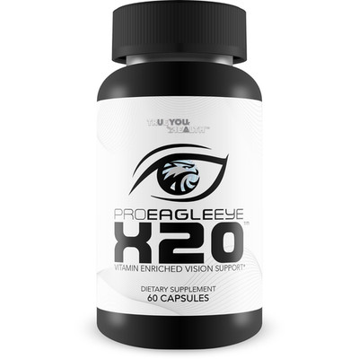 Pro EagleEye x20 - Vitamin Enriched Vision Support - Eye Health Support