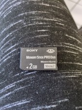 Sony 2GB Memory Stick PRO Duo Card -Good Condition-    L k    