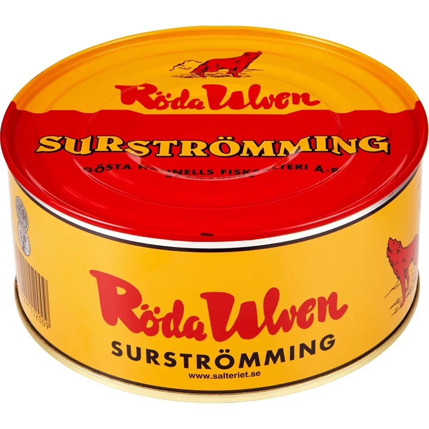 SURSTROMMING XL can Roda Ulven fast worldwide shipping