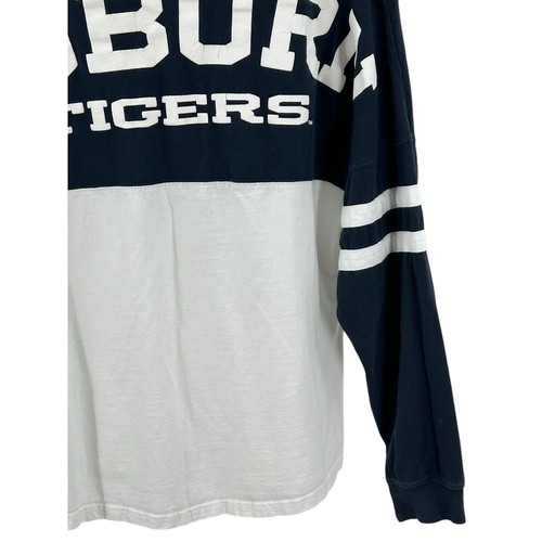 Auburn Tigers Three Square Medium Vintage Style Top Blue White War Eagle - Picture 7 of 9