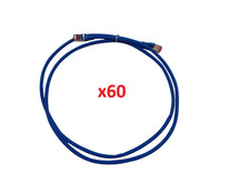 Image of CAT 6 1.5M RJ45 Patch Cord Network Cable Shielded Blue x 60 Bagged