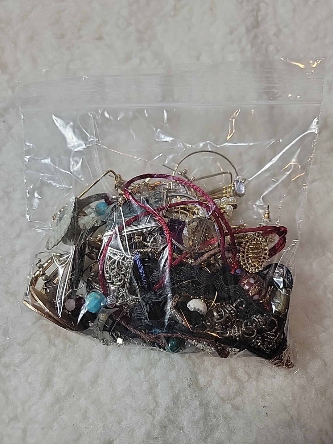 Jewelry CRAFT Lot Junk Repurpose Repair Harvest For Crafts Earring ...