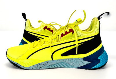 Puma Mens Uproar Spectra 192979-03 Yellow Basketball Shoes Sneakers Size 11.5