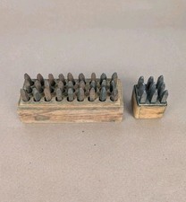 Matthews 1/8" Steel Alphabet  Numeral Stamp Punch Set 36 Letters Numbers Symbol