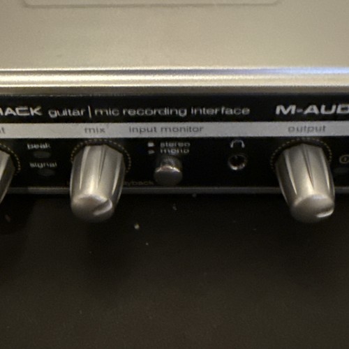 M-Audio Fast Track Guitar USB Digital Audio Interface, Works - Picture 5 of 5