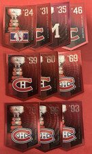 Lot of 10 2012 Panini Stanley Cup Collection- Various Montreal Canadiens/Maroons