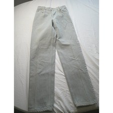 Vintage Levi's 550 Denim Jeans Mens 27x 32 Y2K Student Size Green Orange Tab