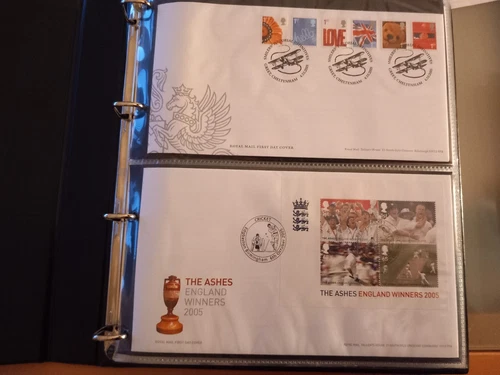 GB First Day Covers (45) 2005-2007 in Malvern Cover Album. All with Special P/ms