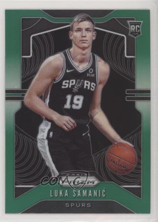 2019-20 Panini Prizm Rookie Green Prizm Luka Samanic Luka Šamanić #265 Rookie RC