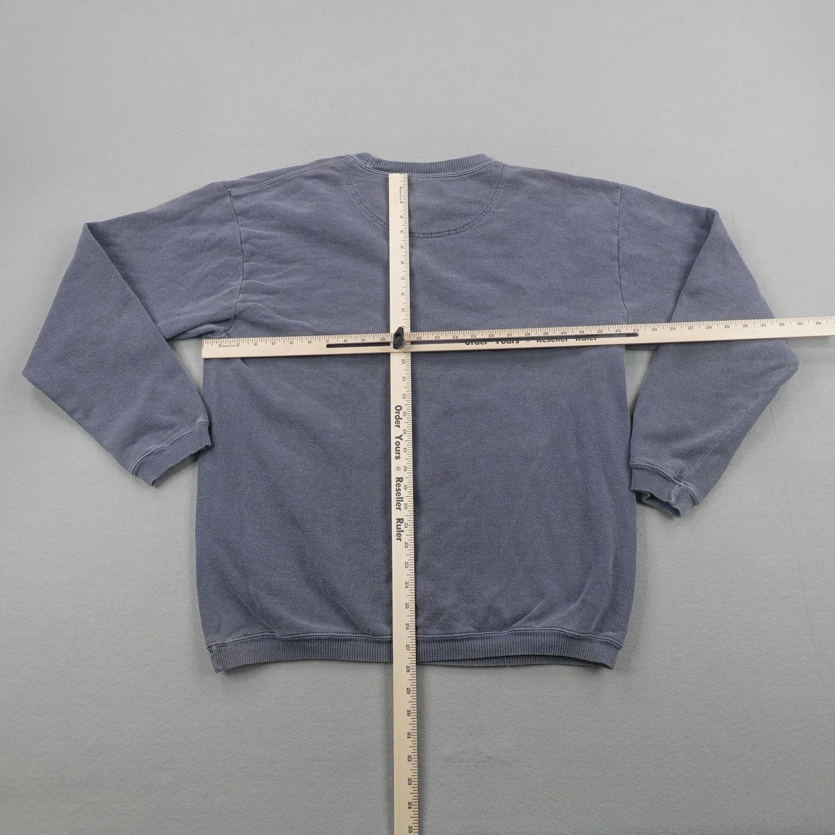 Vintage BUM Equipment Sweatshirt Mens Large Gray Pullover Crewneck