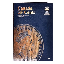 Canada Quarters (25 Cents) #4 : 1990-2000 - Official Whitman Coin Folder