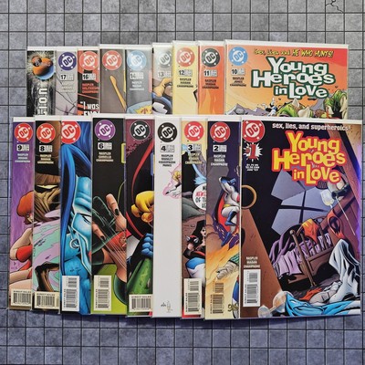 Young Heroes In Love #1-17 & One Million - Complete Series Set (1997) ~ F/VF