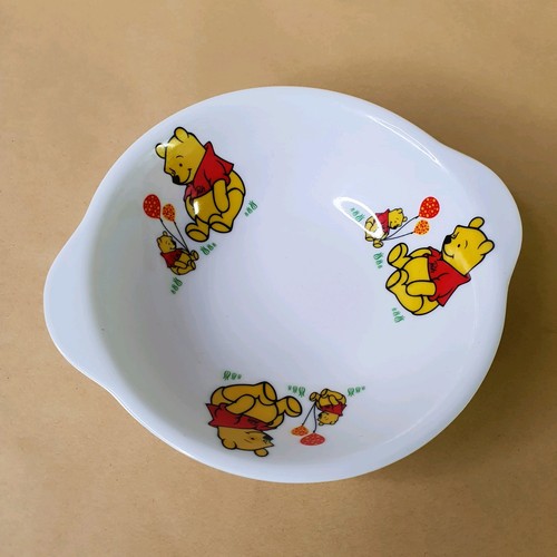 Disney Winnie The Pooh Portion Plate 26cm + Bowl Melamine - Picture 12 of 15