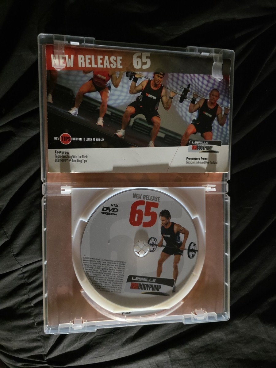 LES MILLS BODYPUMP BODY PUMP INSTRUCTOR RELEASE KIT 65 CD DVD