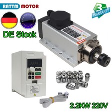 【DE】 2.2KW Spindle Motor ER20 Luftgekühl...