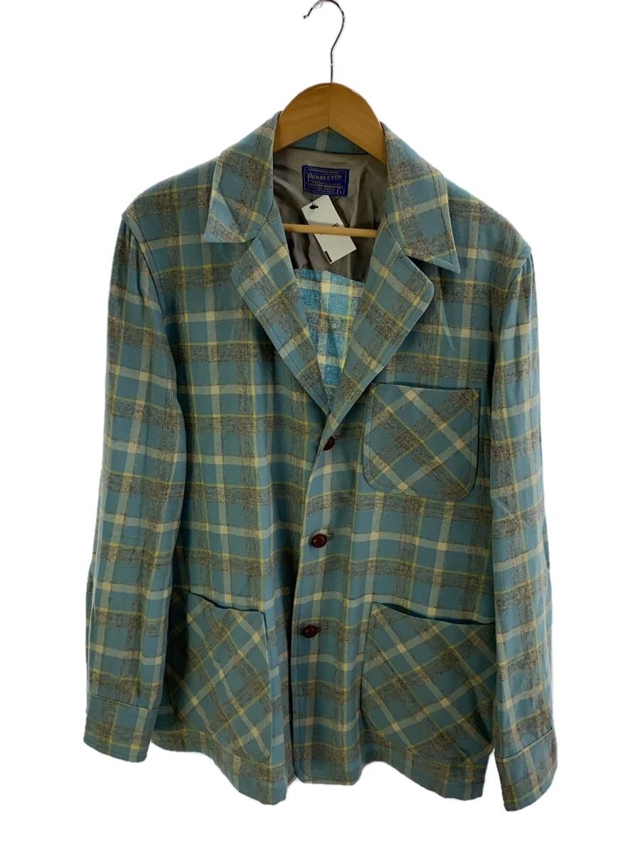 PENDLETON Wool Check L tailored jacket multicolor… - image 1