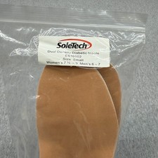 SoleTech Unisex Dual Density Diabetic Insoles Size Small