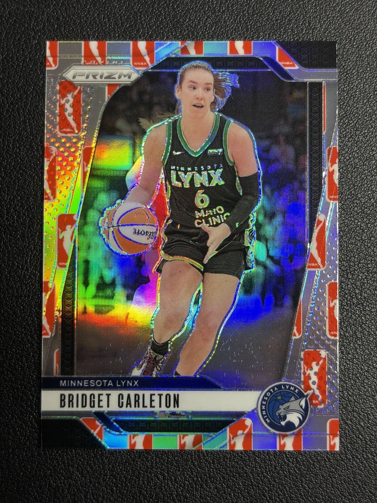 2024 Panini Prizm WNBA - Bridget Carleton #138 WNBA Logo Prizm