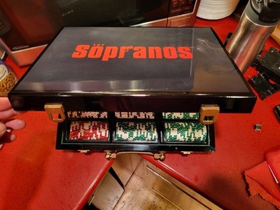 Rare The Sopranos Promo Poker Chip Set 300 Count Dealer Crime Show 1999 2007 HBO