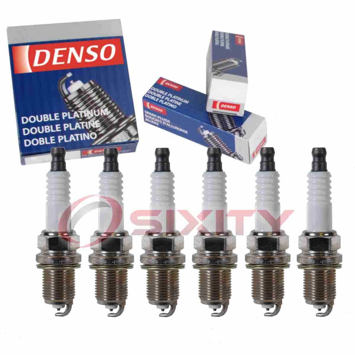 6 pc DENSO 3117 Spark Plugs for PQ20R F221-18-110 F220-18-110 98079-561-58S tr
