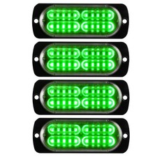 Teguangmei 4pcs Strobe Lights For Truck 1224v 20 Led Slim Surface Mount Emerg... Teguangmei 4pcs Strobe Lights For Truck 1224v 20 Led Slim Surface Mount Emerg...