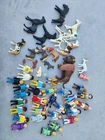 vintage PLAYMOBIL Mixed Lot Figures & Animals w/ Horses, Bison & People