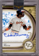 EDDIE MURRAY 2025 Topps Five Star #FSA-EMU Autograph Auto #34/75