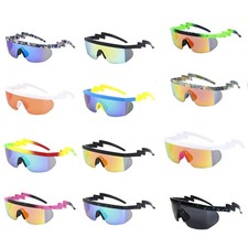 Cycling Sports Shield Goggles Cool Design Outdoor Windproof Sunglasses UV400