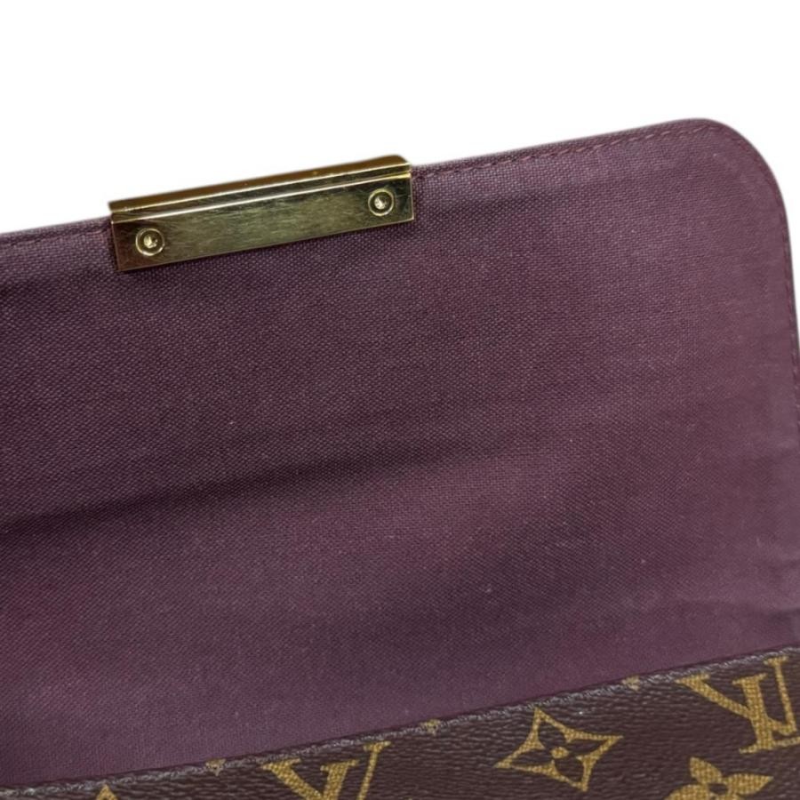 Louis Vuitton Favorite MM Monogram Shoulder Bag Canvas M40718 Used image 9