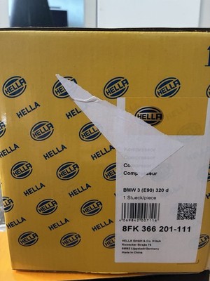 HELLA KLIMAKOMPRESSOR 5SE12C passend für BMW 1 3 | 8FK 366 201-111