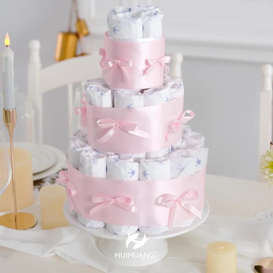 1/4 inch Satin Ribbon Assorted Double-Faced Satin Fabric Ribbon Pack 40 Yards - Image 2 of 4