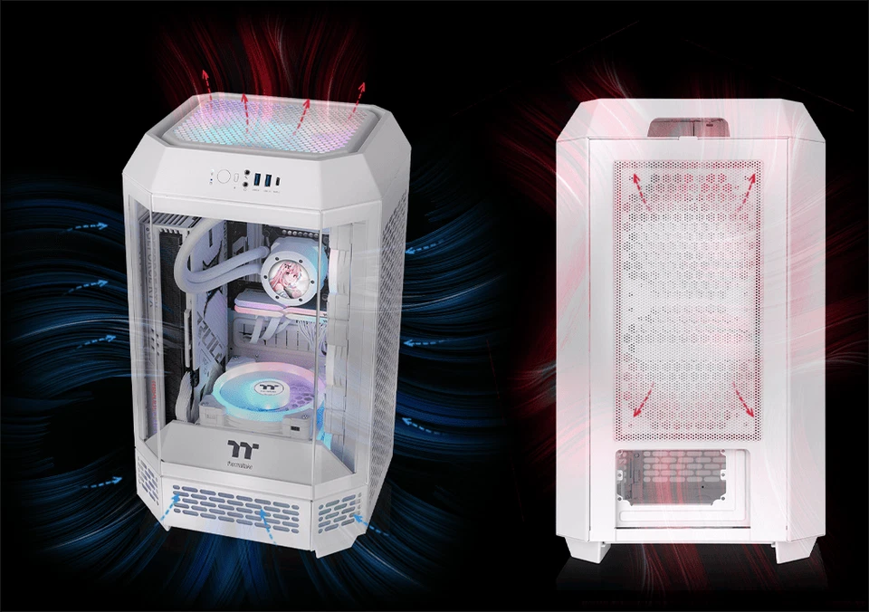 Thermaltake The Tower 250 Snow Mini Tower Chassis - BRAND NEW SEALED - Image 2 of 4