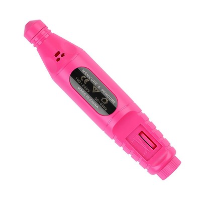 Nagelpoliermaschine Nagelpene Politur tragbarer Maniküre -Politur USB (rosig)