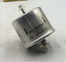 Inline Fuel Filter Metal Canister External Gasoline Bosch 0450903056